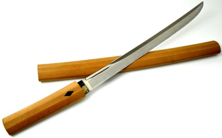Antique Japanese Wakizashi Sword in Shirasaya