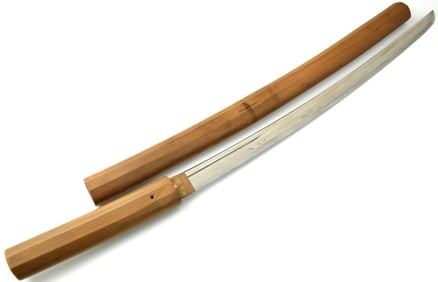 Edo Period Japnaese Wakizashi Sword, ca. 1600s - 1800s