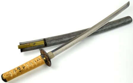 Very Fine Japanese Samurai WAKIZASHI Sword in Fine Quality Mounts