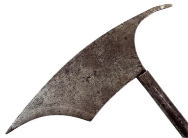 Good Large Antique Asian Indonesian North Luzon Tribal IGOROT Tribe Headhunters Head Axe with