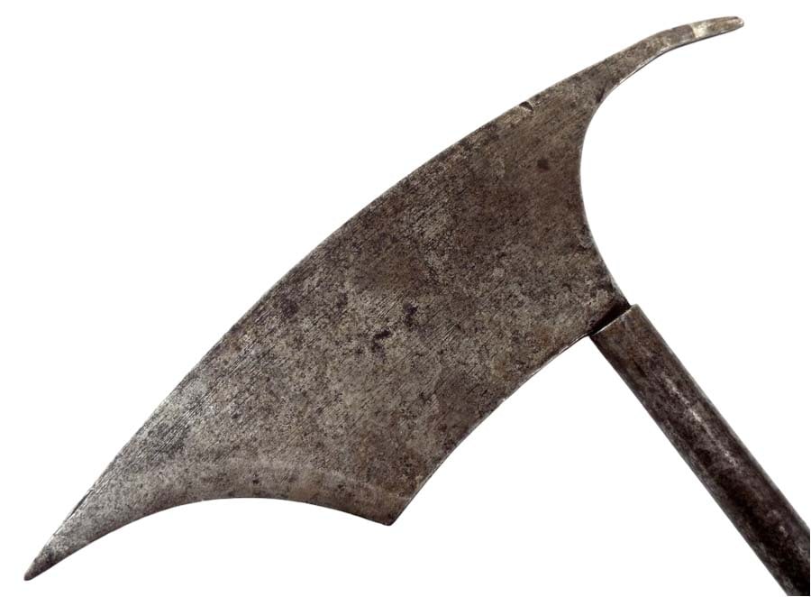 Good Large Antique Asian Indonesian North Luzon Tribal IGOROT Tribe Headhunters Head Axe with (1 of 11)