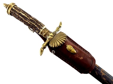 Very Good WW I - WW II German Shooting Award Forestry Official's Hunting Dagger Dirk Sword with