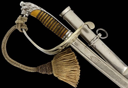 Beautiful German Made WW I Spanish or Latin American Presentation Sword Attributed to General JULIAN