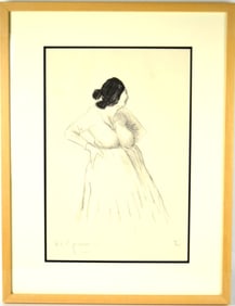 1970 Limited Edition R.C.Gorman Navajo Mother In Law Signed Lithograph