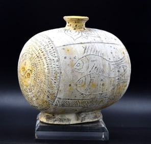 15th C. Korean Buncheong Vase