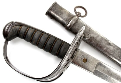 Scarce M-1850 American Civil War US Non Regulation Officer's Sword with Etched German Blade having