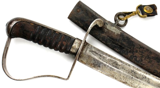 Rare 1818 Model US Nathan Starr Sword with Well Marked Blade and Seldom Encountered Dated Hilt 1821.