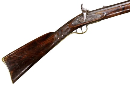 KENTUCKY RIFLE YORK COUNTY PENNSYLVANIA Signed C. Zorger