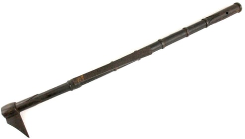 Antique MeiJi era Japanese Fireman's Fire Fighter's Axe, Possibly Used as Weapon When Needed.