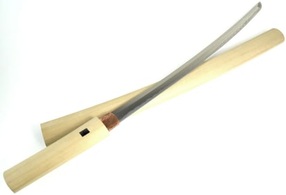 Signed HIZEN NO KUNI TADAYOSHI Koto era Japanese Samurai WAKIZASHI Sword, Fine Active Hamon &