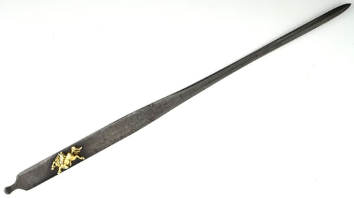 Antique Japanese KOGAI Knife with a Horse, for a Samurai Sword / Dagger.
