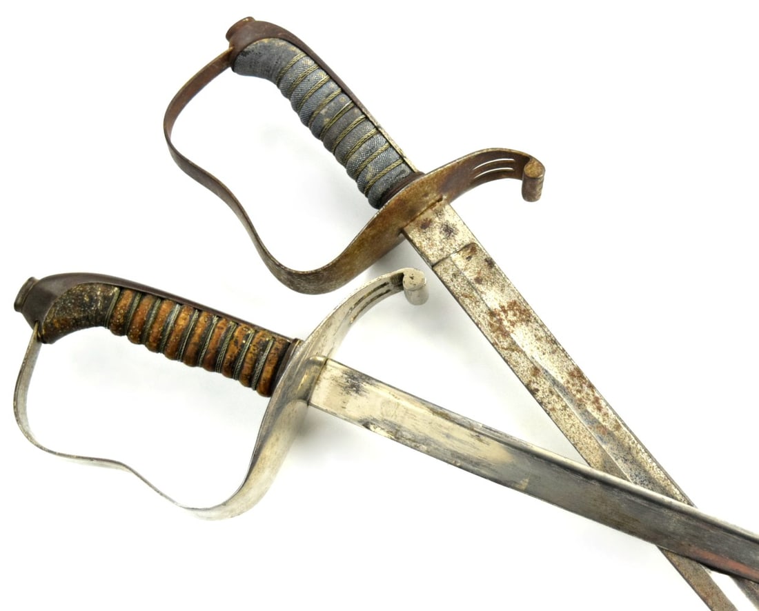 Lot of two 19th Century Austrian Swords (1 of 15)
