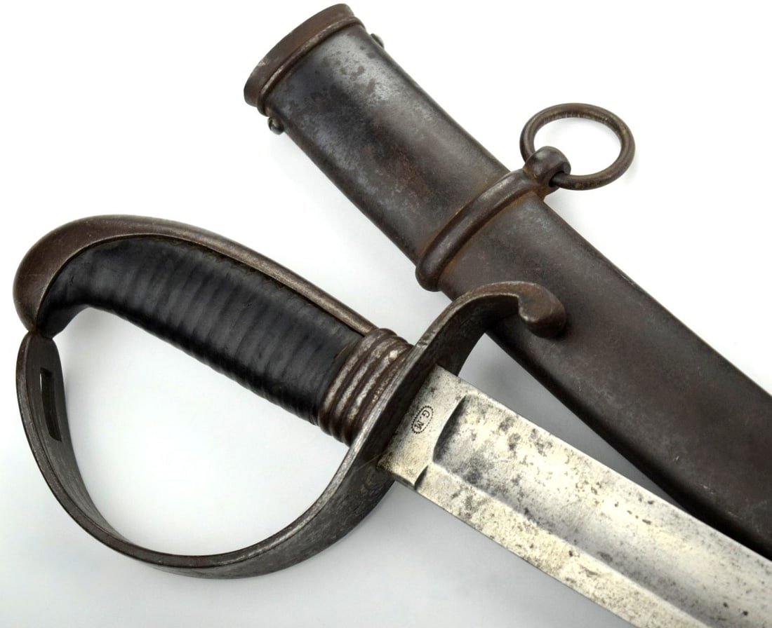 19th Century German Cavalry Sword with Scabbard (1 of 20)