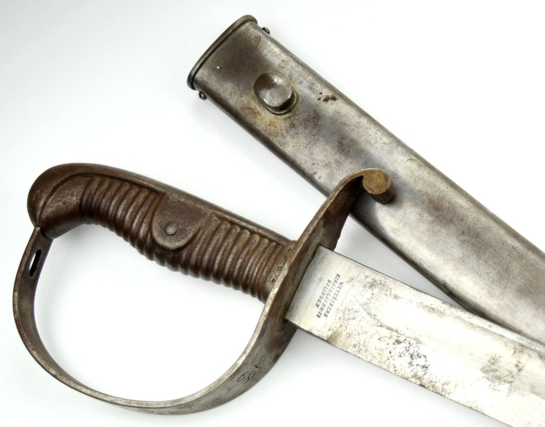 Argentine Model 1898 Artillery Sword and Scabbard (1 of 20)