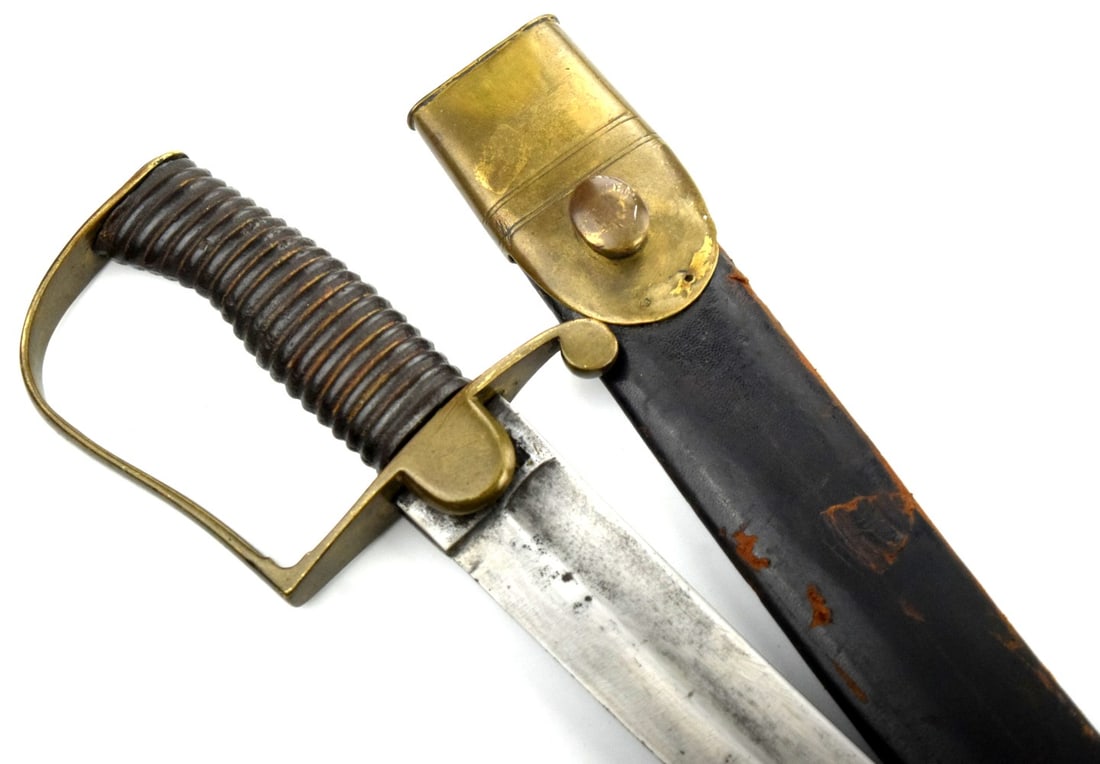 Late Georgian Brass hilted sidearm/Cutlass (1 of 17)