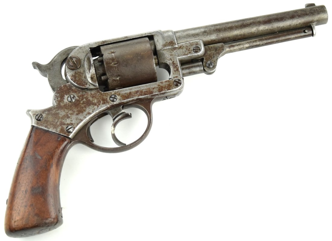 U.S. Civil War Starr Arms Co. Double Action Model 1858 Army Revolver .44 Cal (1 of 20)