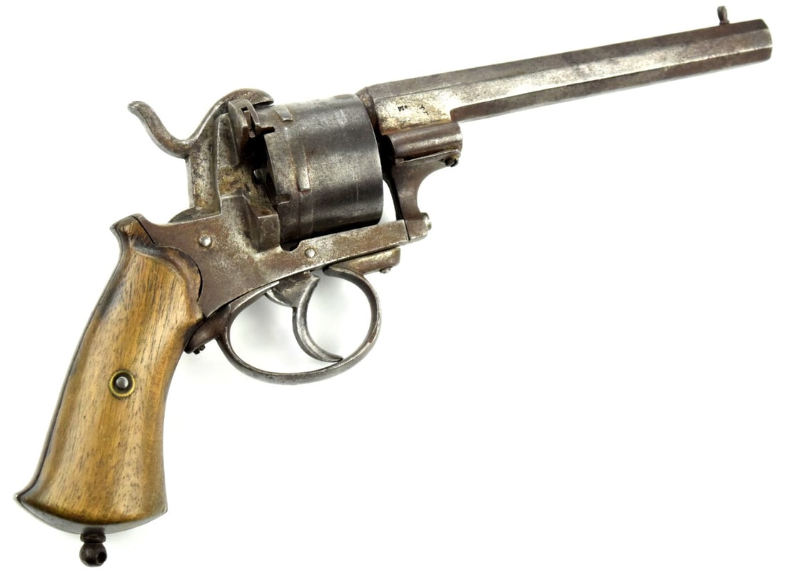 Antique Belgian Pinfire Revolver (1 of 18)