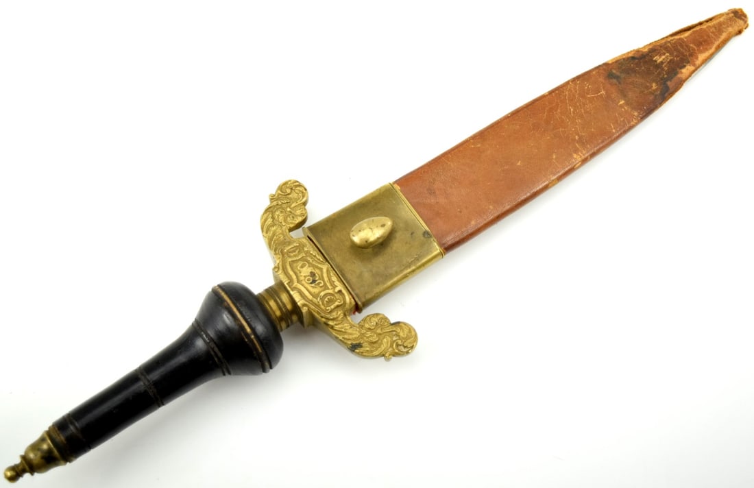 Nice 1873 Large Spanish Toledo Plug Bayonet Dagger (1 of 18)