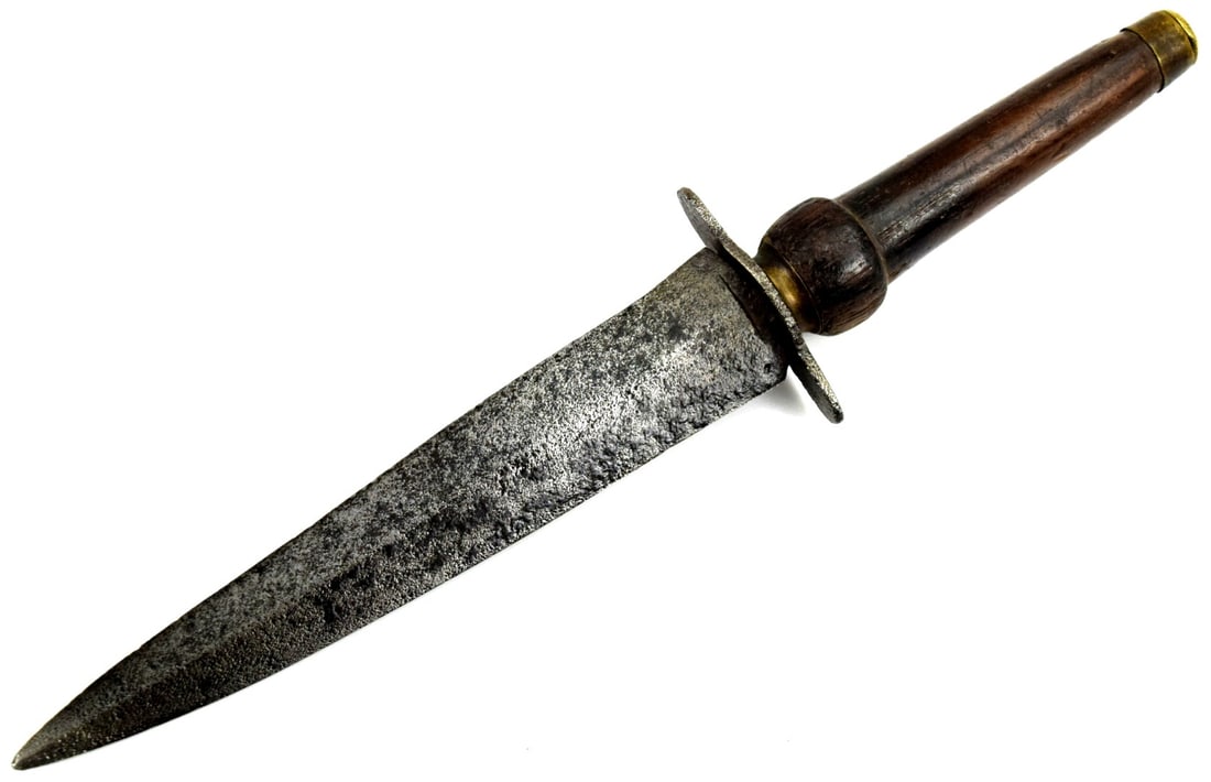 American Revolution Period British or American Plug Bayonet ~ Fighting Dagger - 7