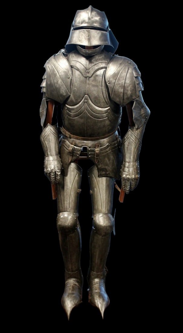 Excellent Victorian 15th C. Style Gothic German Knights Suit of Armor (1 of 20)