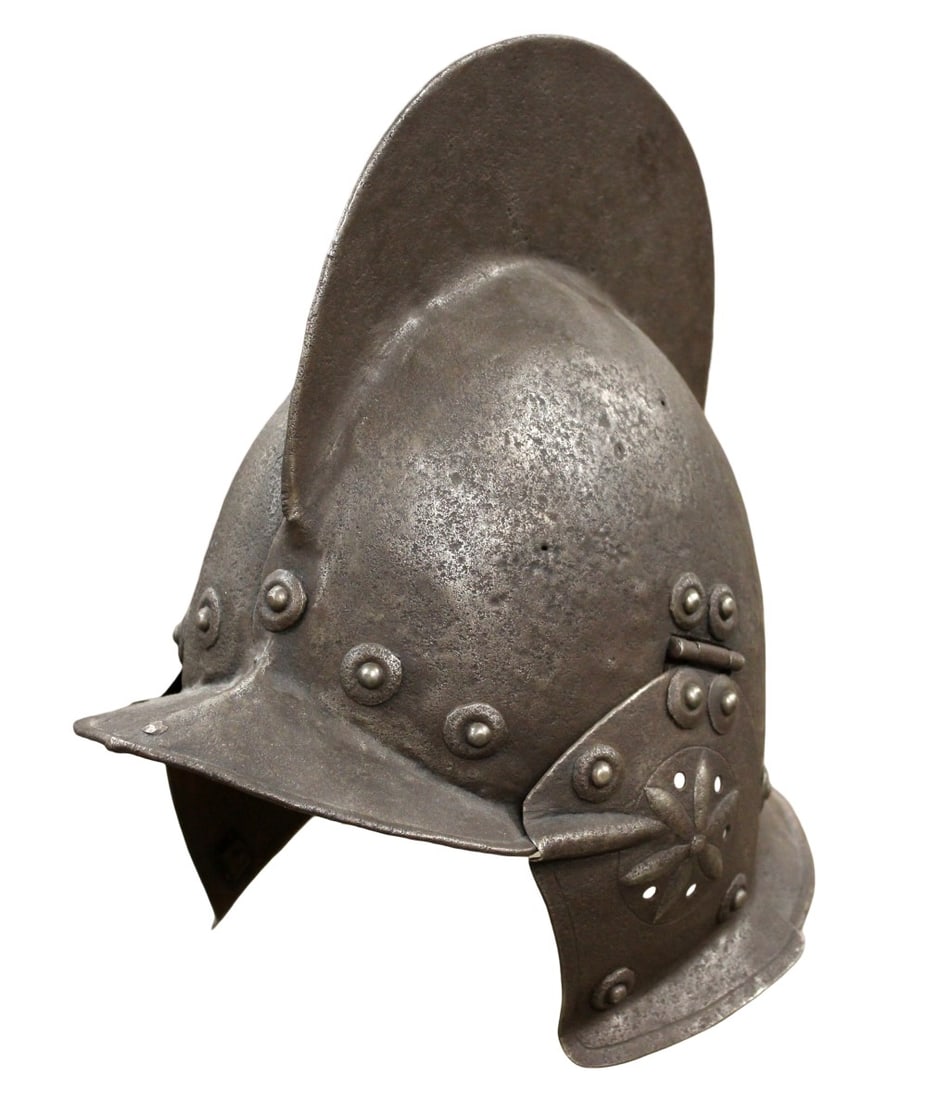 Rare 16th Century German / Central European Burgonet open-faced Helmet (1 of 20)