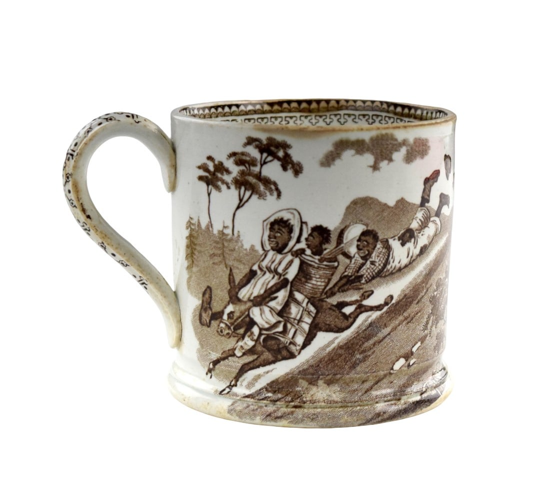 Antique Black Americana Mug Tankard (1 of 10)