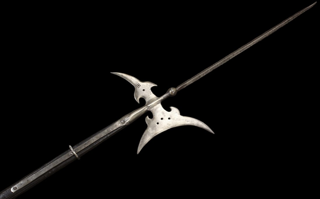 Anique Victorian Halberd (Polearm), in 16th Century German Style (1 of 20)