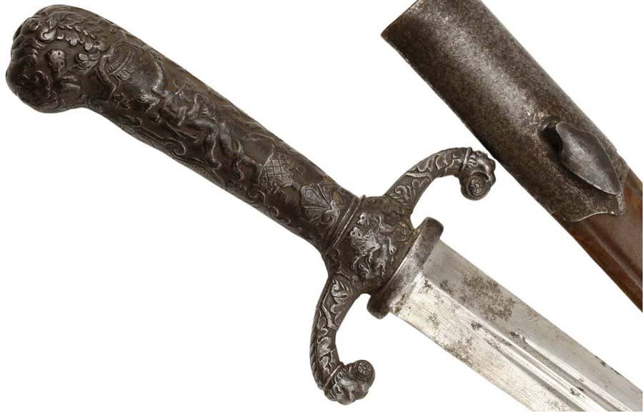 Wonderful Antique French or Italian Aristocrat's Hunting Sword, Executed in 16th Century Style, with (1 of 20)