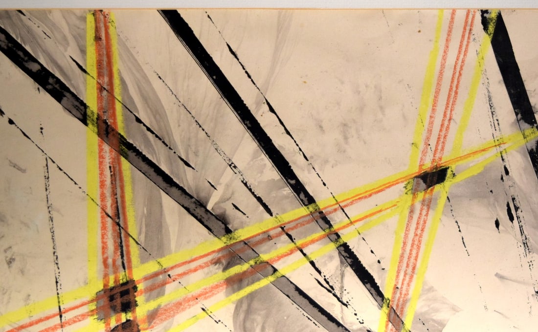 Mid Century Modern Abstract Painting - 5