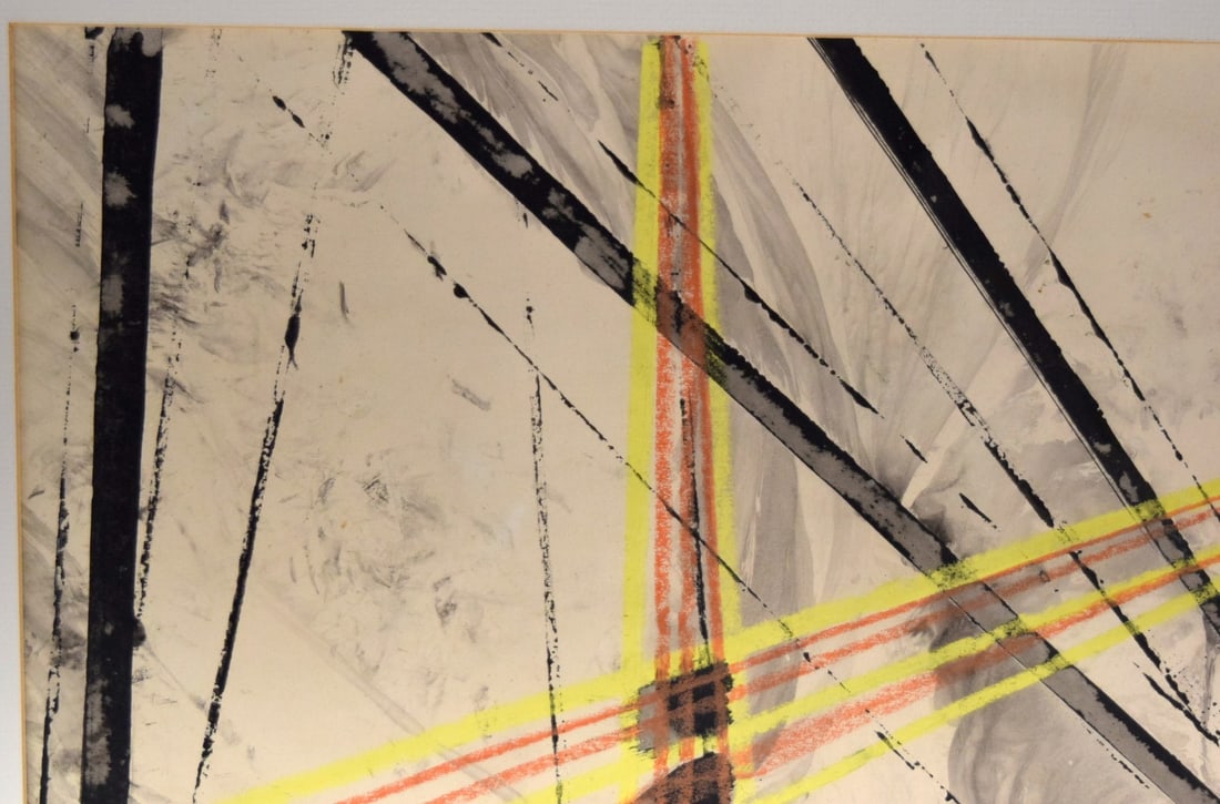 Mid Century Modern Abstract Painting - 9