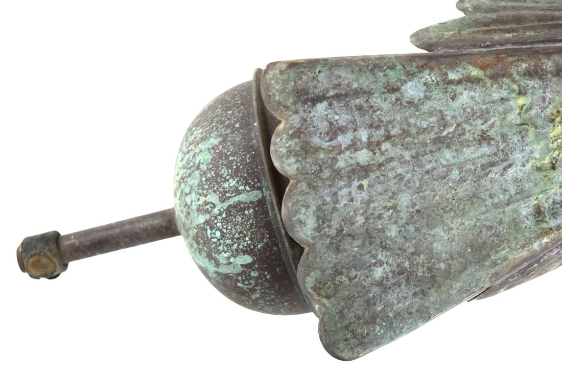 Magnificent 19th Century Solid Copper Eagle Weathervane - 6