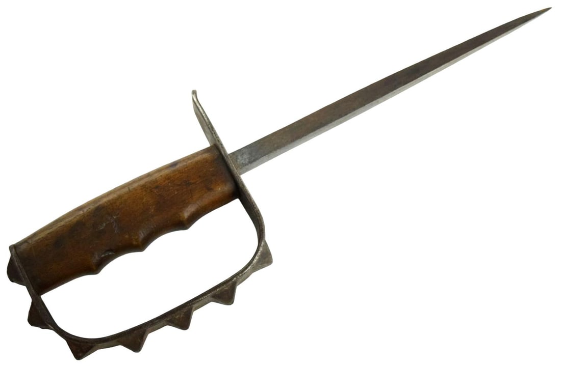 917 WWI US Trench Knuckle Knife by L.F. & C with 7 knobs (1 of 17)