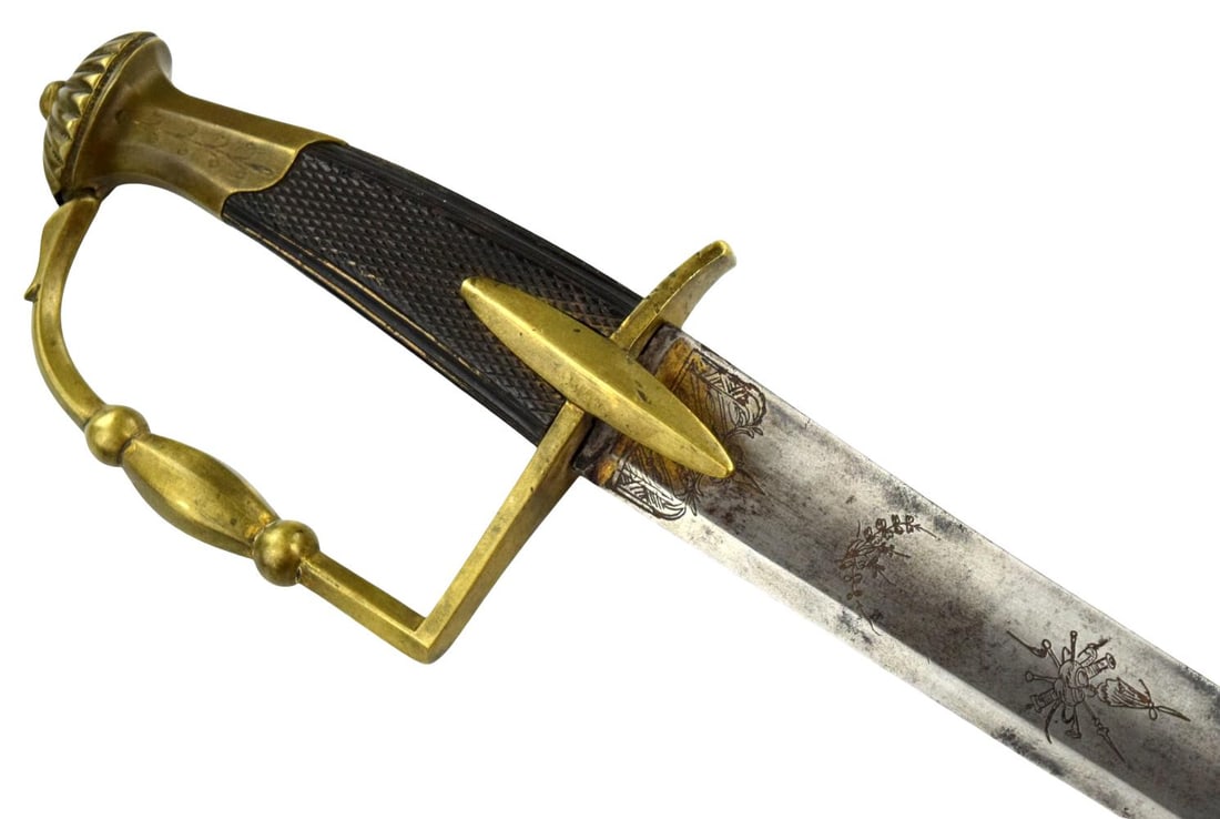 French Napoleonic First Empire Infantry Officers sword (1 of 15)