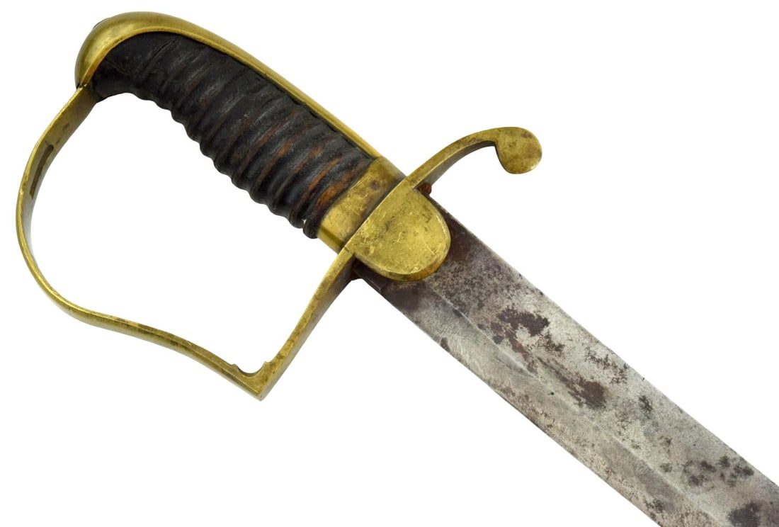 US ca. 1812-1820 so called Militia Artillery or Cavalry saber (1 of 16)