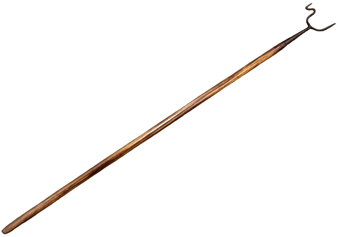 Rare Early Renaissance era French or Italian Musketeers Wheellock Rifle Rest, Iron Polearm (1 of 10)