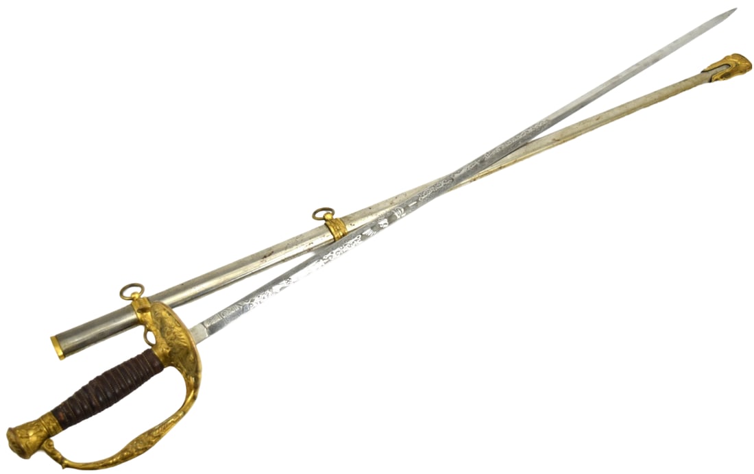 MODEL 1860 US FIELD & STAFF OFFICERS SWORD (1 of 20)