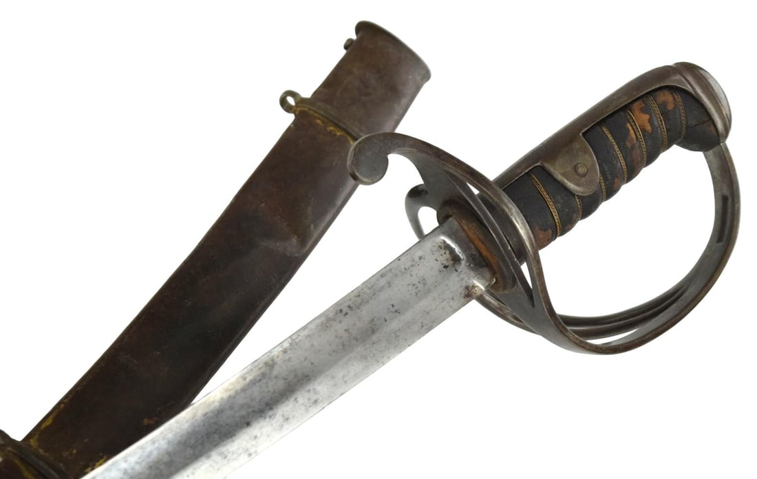 Antique British pattern 1821 light cavalry saber sword - 10