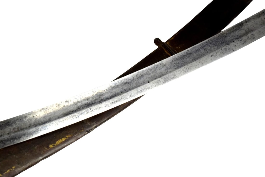 Antique British pattern 1821 light cavalry saber sword - 12