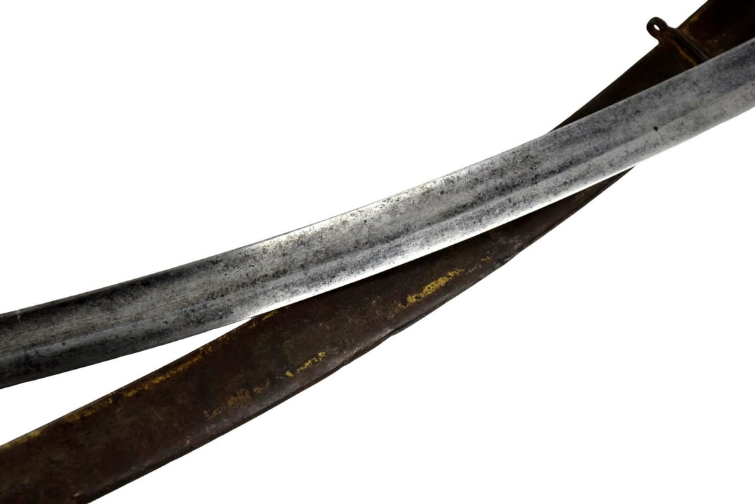 Antique British pattern 1821 light cavalry saber sword - 13
