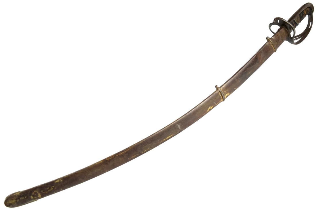 Antique British pattern 1821 light cavalry saber sword - 15
