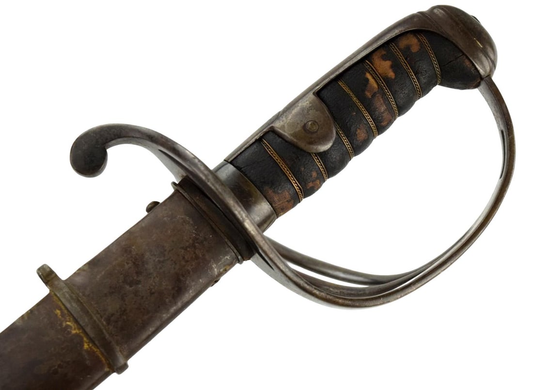 Antique British pattern 1821 light cavalry saber sword - 16