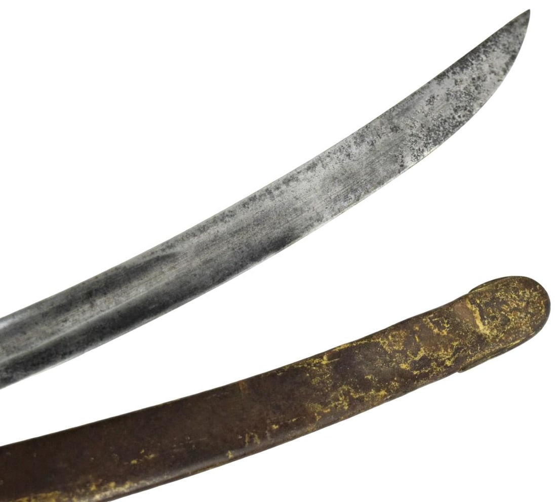 Antique British pattern 1821 light cavalry saber sword - 8