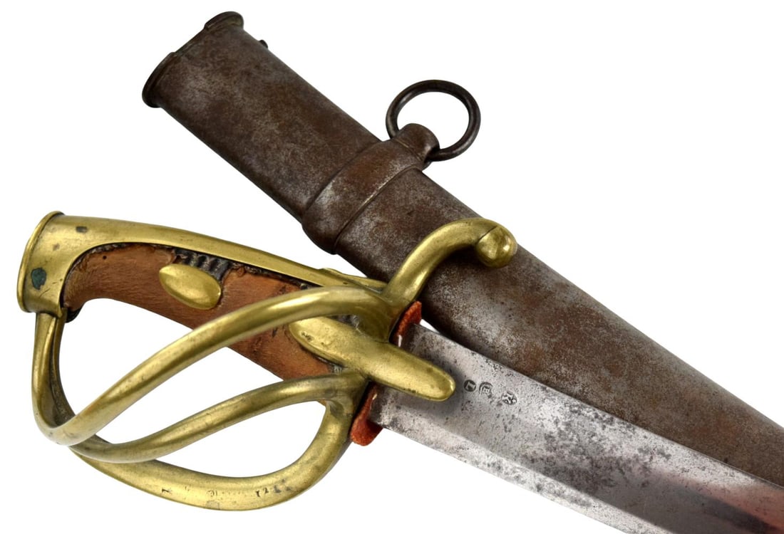 Rare French / Russian Napoleonic Wars Era Cavalry Battle Sword. (1 of 20)