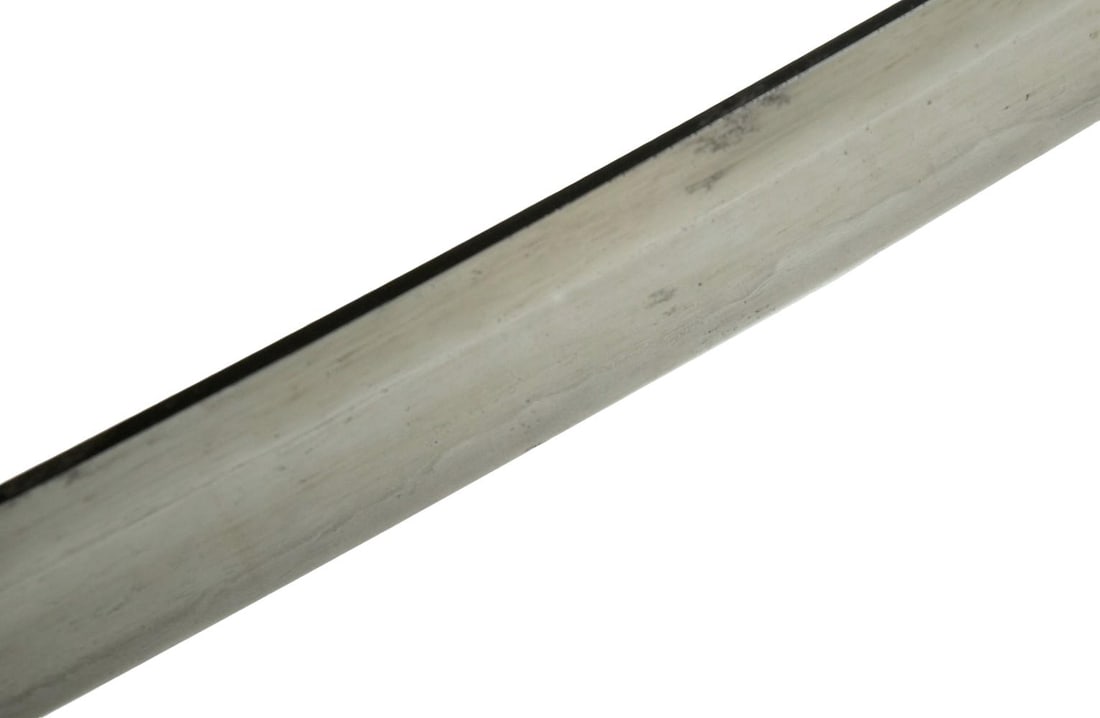 Japanese Wakizashi in Mounts and Shirasaya, Mumei Attributed to Hisahiro, with NBTHK Hozon - 12