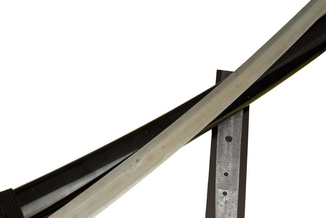 Japanese Wakizashi in Mounts and Shirasaya, Mumei Attributed to Hisahiro, with NBTHK Hozon - 4