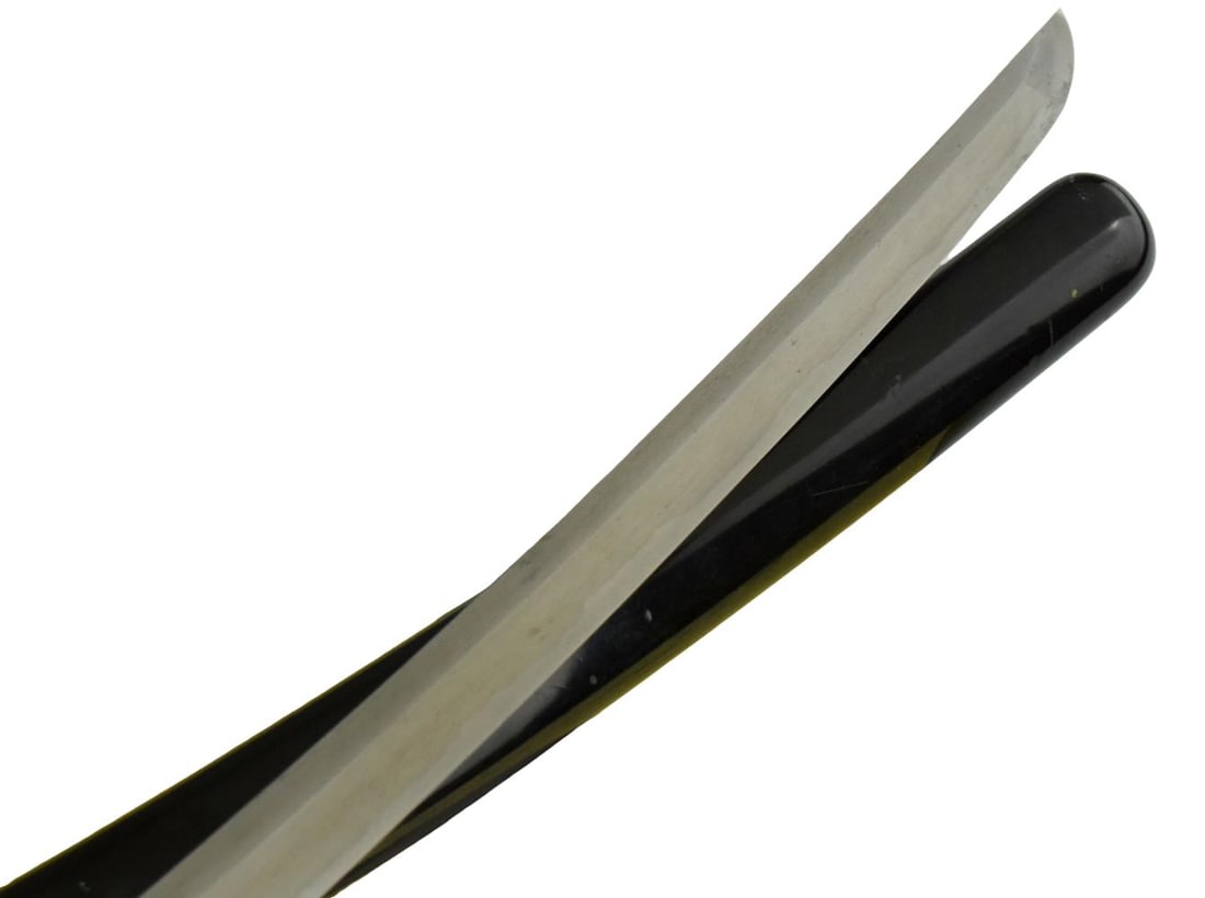 Japanese Wakizashi in Mounts and Shirasaya, Mumei Attributed to Hisahiro, with NBTHK Hozon - 5