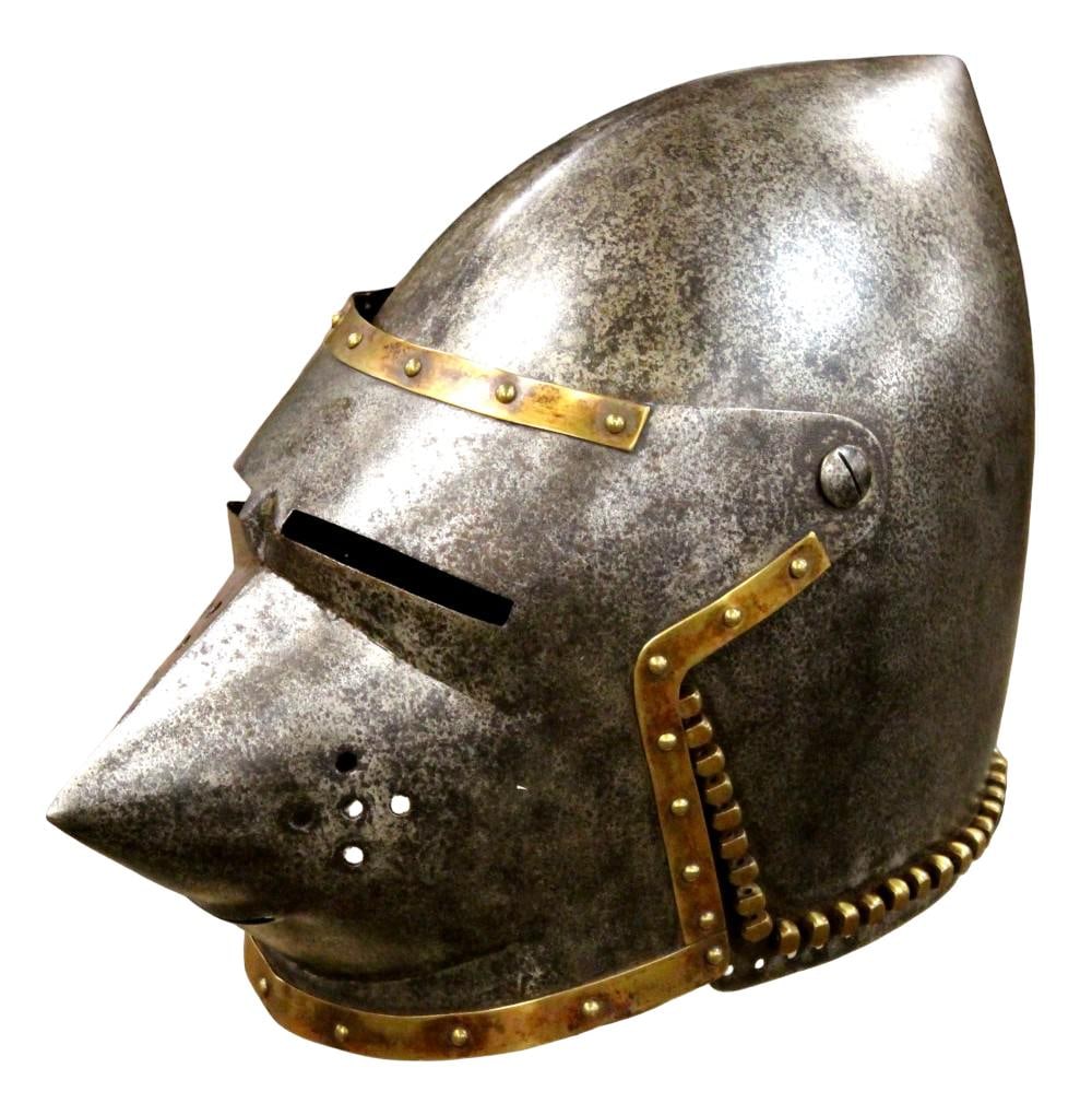 A Good Copy of Bascinet in the 15th Century Style (1 of 17)