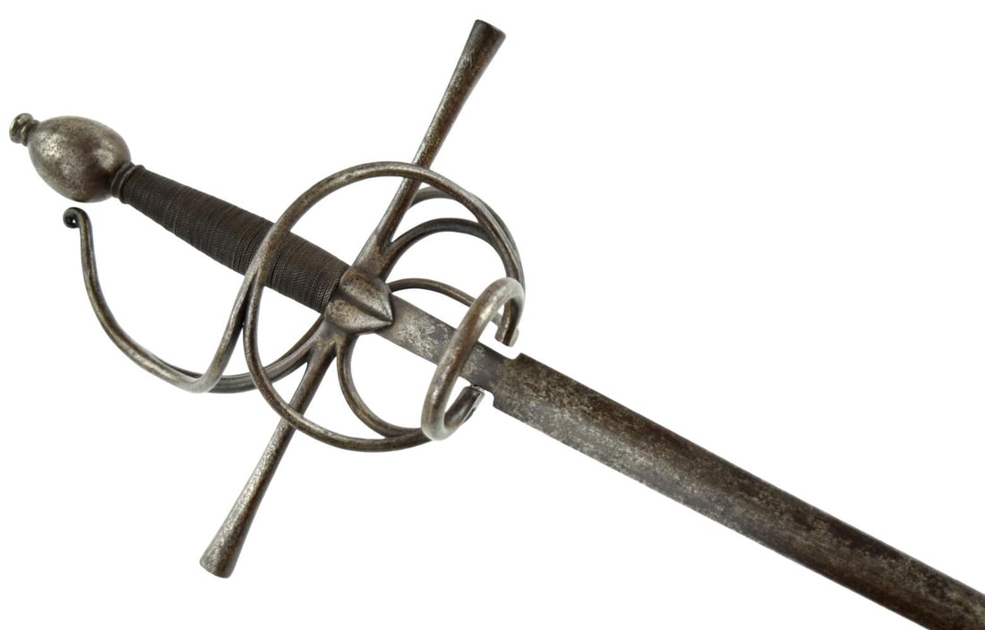 Victorian European Swept-Hilt Rapier in 16th/17th Century Style, 19th Century (1 of 19)
