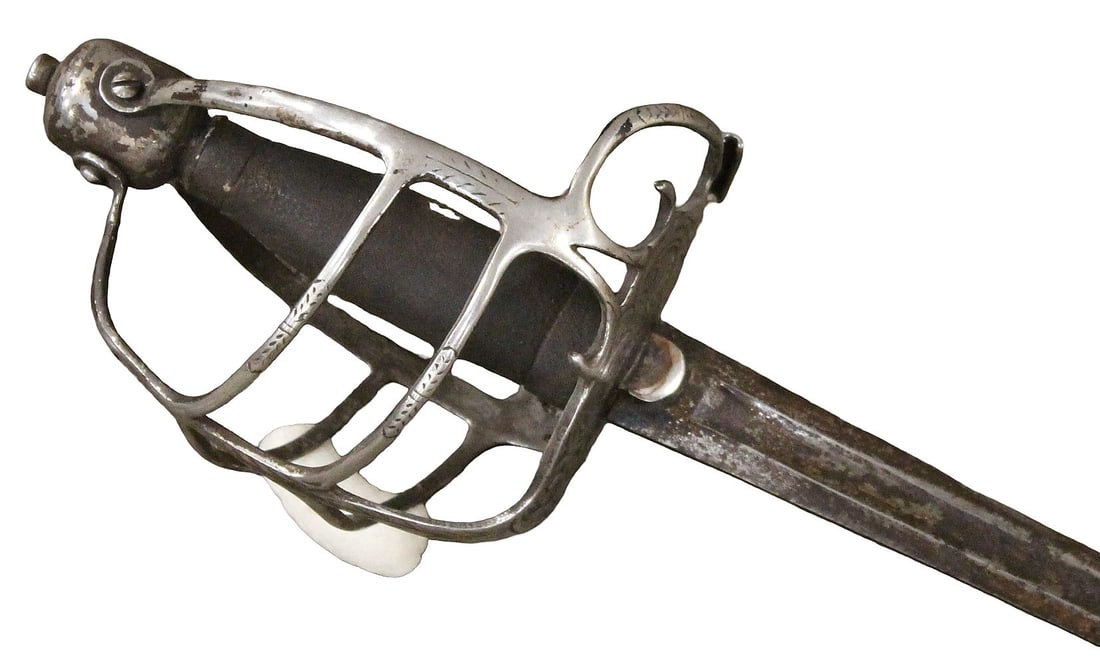 Antique French or Italian Basket Hilt Rapier Sword. (1 of 20)