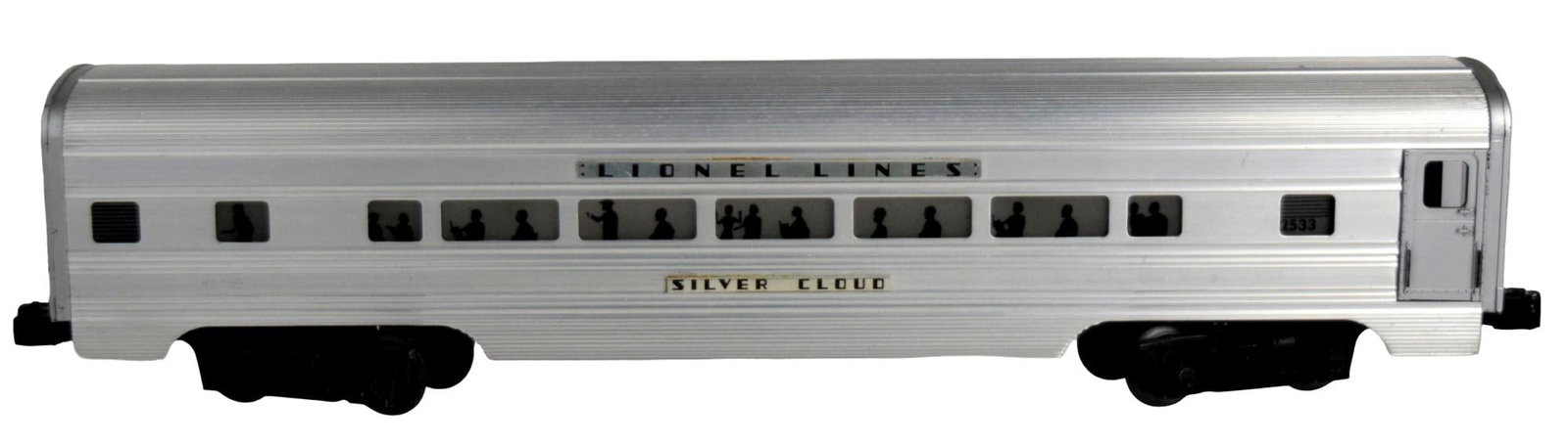 Postwar Lionel Lines O Gauge Silver Cloud #2533 Car (1 of 11)